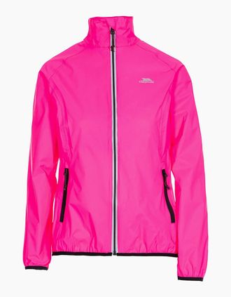 Trespass Womens Trespass Womens/Ladies Beaming Packaway Hi-Vis Jacket - Pink - Size: 10/8
