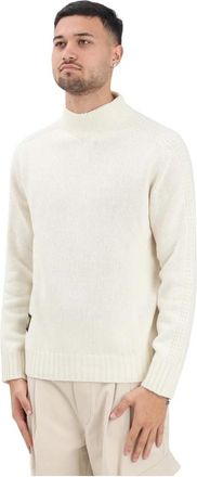 Blauer Joseph Sweater - Heren - Coltruien - Wit - L - Truien & Vesten