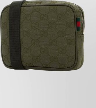 Gucci monogram crossbody bag adjustable strap