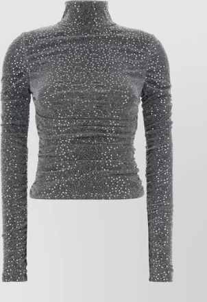 Dolce & Gabbana metallic jersey top