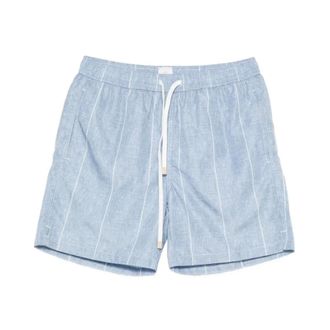Eleventy Beachwear, male, Blue, Size: M Pantaloncino Beach