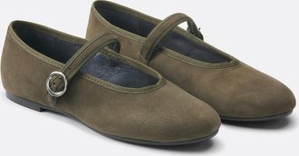 Jonak Ballerinas van su&egrave;de leer, Deesse