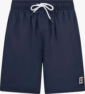 Aquascutum Mens Aquascutum Mens Club Check Pocket Beach Shorts - Navy 11 - Size: 35/34/32