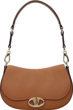 Valentino Garavani Donnas Borse a spalla Pelle Marrone/Mandorla