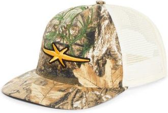 Phipps Star Logo Embroidered Soft Body Snapback Trucker Cap in Camo at Nordstrom
