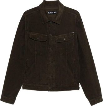 Tom Ford Giacca a coste - Verde