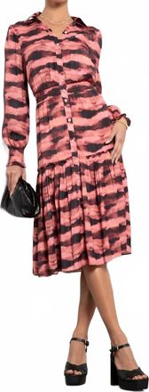 Tart Collections Vivianna Midi Dress In Watercolor