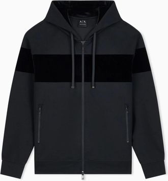 A|X Armani Exchange Felpa con zip - - Sweatshirts & Hoodies - Uomo - Nero - S