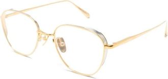 Linda Farrow Lfl 1503 C4 OPT Optical Frame - Dames - Brillen - Geel - 52 MM - Accessoires