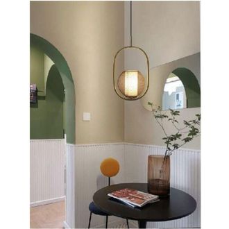 Trade Shop Trade Shop - L&aacute;mpara Colgante Con Portal&aacute;mparas E27 L&aacute;mpara De Metal Lp-09n