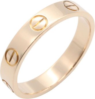 Cartier Gold Pink Gold (18K) Band Ring (Pre-Owned)