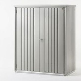 BIOHORT Armario Metalico Biohort Alto Jardin Color Plata Metalizada 230
