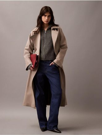 Calvin Klein Womens 90s Straight Jeans - Blue - 24W x RL