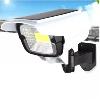 Trade Shop Trade Shop - Telecamera Finta Pannello Solare Sensore Di Movimento Faretto Led Smd Jlp-2176a