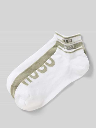 HUGO BOSS Sneaker-Socken aus Baumwoll-Mix im 3er-Pack in Khaki, Gr&ouml;&szlig;e 39-42