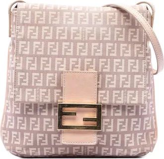 Fendi Pre-owned Fendi Zucchino Canvas Crossbody Ladies NIIPXD8CGUJN1VIT