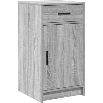 vidaXL Sideboard Grey sonoma 40 x 40.5 x 75 cm Engineered wood Vidaxl