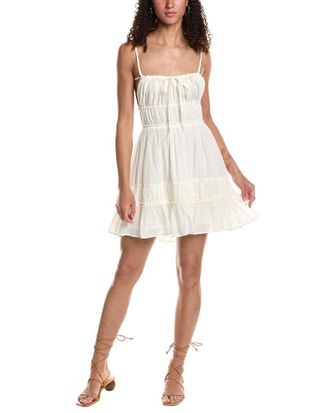 Free People Taking Sides Mini Dress
