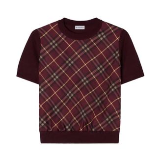 Burberry Donna, Maglie, Rosso, S, new