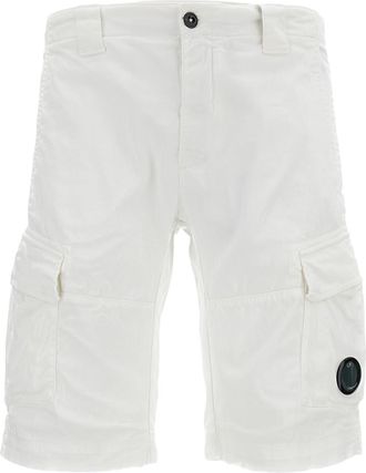 C.P. Company Stretch Sateen Cargo Lens Shorts
