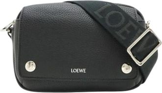 Loewe Pre-owned Shoulder bag - Dames - Vintage Schoudertas - Zwart - ONE Size - Leer - Vintage