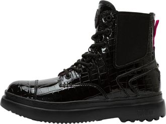 Colmar Connor Cocco Laarzen - Dames - Veterlaarzen - Zwart - 37 EU - Leer - Schoenen