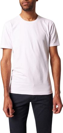 Pierre Cardin T-Shirt PIERRE CARDIN T-Shirt RH DP, Herren, Gr. XXL, weiss (wei&szlig;), Jersey, Obermaterial: 95% Baumwolle, 5% Elasthan, Rundhals, Shirts T-Shirt