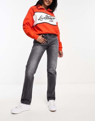 Levi's 501 - Jeans dritti lavaggio grigio