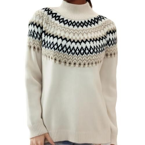 Pull Femme Rayures Blanches Et Grises - Taille 46/48 - Occasion Très Bon état