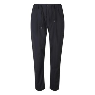 Herno Training Trousers, male, Black, Size: XL Light Nylon Stretch Trousers