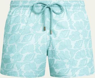 Vilebrequin Mens Seashell Swim Trunks
