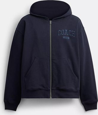 Coach Boxy Full Zip Hoodie