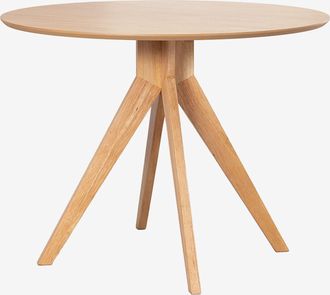 Sklum Sklum - Mesa De Comedor Redonda &Oslash;100 Cm En Madera Sekiz
