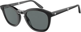Giorgio Armani AR8170 Polarized 58754N Mens Sunglasses Black Size 51