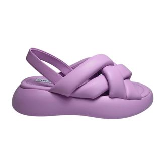 Steve Madden Schoenen, Dames, Paars, 37 1/2 EU, Sandali Ecopelle