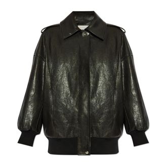 Alexander McQueen Leather jacket - female - Alexander McQueen - Leather Jackets - Black - S - Jackets
