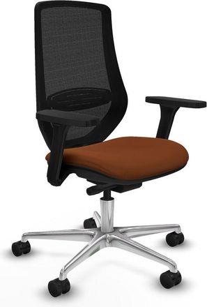 Piqueras y Crespo Piqueras Y Crespo Mardos Silla De Oficina Marr&oacute;n Negro
