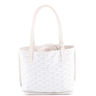 Goyard Anjou Reversible Tote Coated Canvas Mini