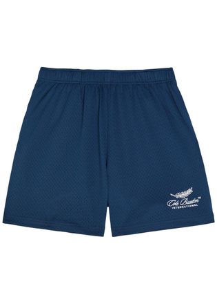 Cole Buxton International Perforated Jersey Shorts - Navy - XL