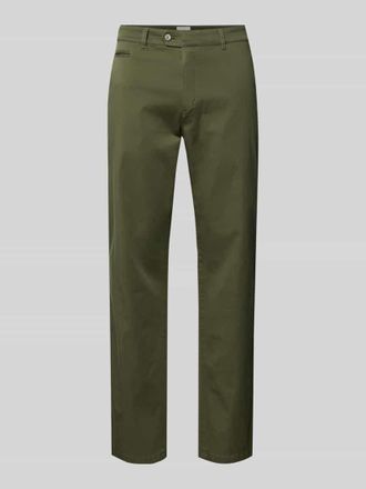 Brax Brax Regular Fit Stoffhose mit Lyocell-Anteil Modell Everest in Khaki, Gr&ouml;&szlig;e 102