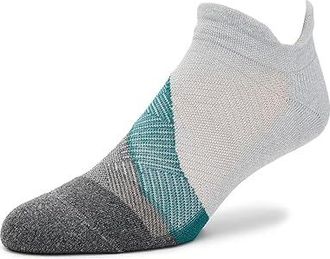 Feetures Elite Light Cushion Tab Quarter Length Socks Shoes Stone Ivy : XL (US Mens Shoe 12.5-15.5), Nylon/Polyester/Spandex