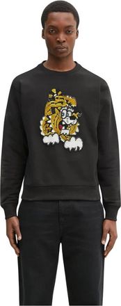 Kenzo Embroidered Sweatshirt x Verdy - Heren - Sweatshirts - Zwart - L - Katoen - Hoodies & sweatvesten