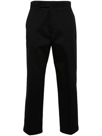 Thom Browne Mid Rise Tapered Chinos