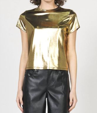 Dear John Denim Unity Top In Gold