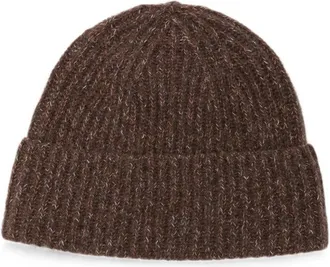 Lisa Yang Ribbed-knit Beanie Hat