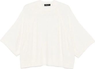 Fabiana Filippi Short Sleeve Cape