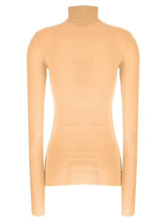 Jil Sander 100% Silk Turtleneck - Pink