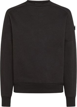 Peuterey Cozy Tech-Touch Sweater - Heren - Sweatshirts - Zwart - S - Katoen - Hoodies & sweatvesten
