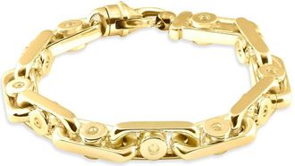 Pompeii3 Mens 14k Gold (178gram) or Platinum (334gram) 12mm Link Bracelet 8.5