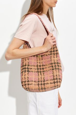 Burberry Margate Small Bag, Womens, Pink